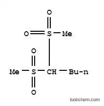 Molecular Structure of 6330-38-7 (1,1-bis(methylsulfonyl)pentane)