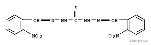 Molecular Structure of 6344-99-6 (Carbonothioicdihydrazide, bis[(2-nitrophenyl)methylene]- (9CI))