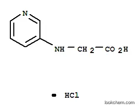 Molecular Structure of 6345-28-4 (N-pyridin-3-ylglycine)