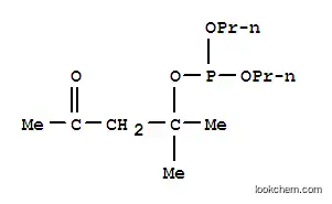 Molecular Structure of 6399-79-7 (Phosphorousacid, 1,1-dimethyl-3-oxobutyl dipropyl ester)
