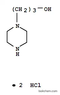 Molecular Structure of 6427-02-7 (1-PIPERAZINEPROPANOL 2HCL)
