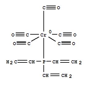 65338-52-5,Chromium,pentacarbonyl(triethenylphosphine)-,(OC-6-22)-,Phosphine, triethenyl-, chromiumcomplex