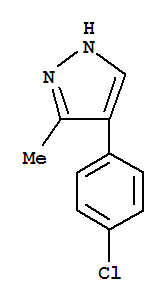 1H-Pyrazole,4-(4-chlorophenyl)-3-methyl-