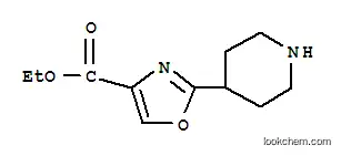 Molecular Structure of 672310-05-3 (ETHYL 2-(4'-PIPERIDINO)-1,3-OXAZOLE-4-CARBOXYLATE)