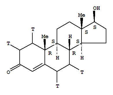 Androst-4-en-3-one-1,2,6,7-t4,17-hydroxy-, (17b)- (9CI)