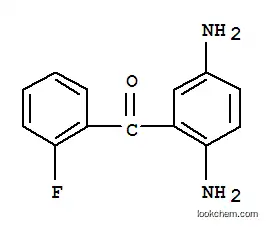 Molecular Structure of 67739-74-6 (3,4-Diamino-4’-fluorobenzophenone)