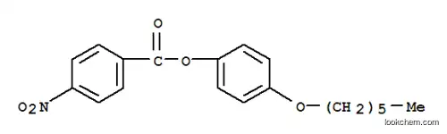Molecular Structure of 68162-10-7 (4-Hexyloxyphenyl 4-nitrobenzoate)