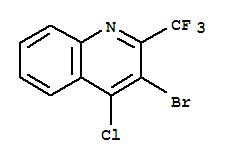 Quinoline, 3-bromo-4-chloro-2-(trifluoromethyl)-