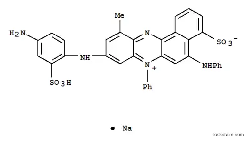Molecular Structure of 6837-47-4 (9-[(4-Amino-2-sodiosulfophenyl)amino]-11-methyl-7-phenyl-5-phenylamino-4-sulfonatobenzo[a]phenazin-7-ium)