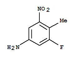 6942-43-4,3-fluoro-4-methyl-5-nitroaniline,NSC57472; NSC 57473