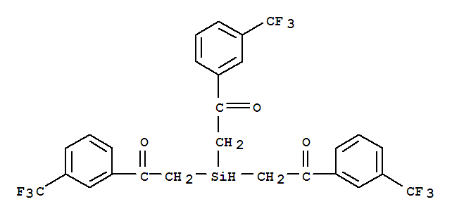 Ethanone,2,2',2''-silylidynetris[1-[3-(trifluoromethyl)phenyl]-