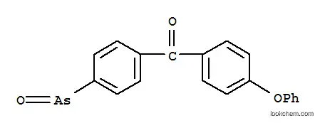 Molecular Structure of 6973-96-2 ([4-(oxoarsanyl)phenyl](4-phenoxyphenyl)methanone)