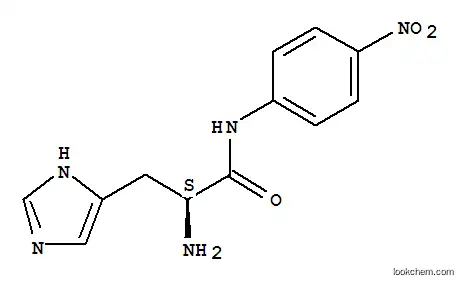 Molecular Structure of 70324-65-1 (H-HIS-PNA)