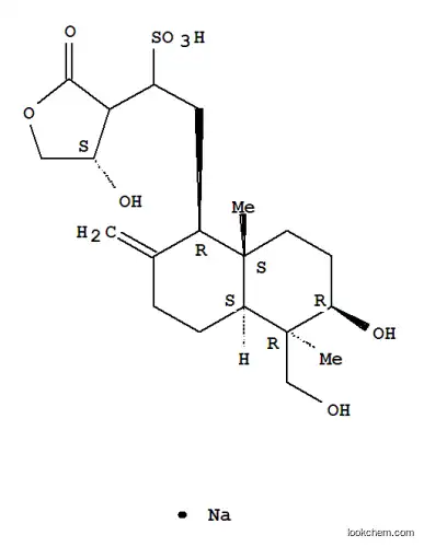 Molecular Structure of 71202-97-6 (ANDROGRAPHOLIDI NATRII BISULFIS)