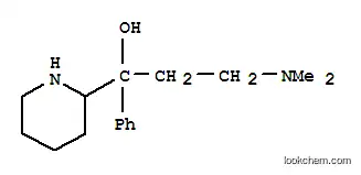 Molecular Structure of 7154-12-3 (3-dimethylamino-1-phenyl-1-(2-piperidyl)propan-1-ol)