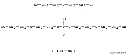 Molecular Structure of 71617-26-0 (bis[2-(hydroxymethylethoxy)methylethyl] [2-(hydroxymethylethoxy)methylethylphosphonate)