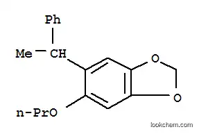 Molecular Structure of 71712-22-6 (5-(1-phenylethyl)-6-propoxy-1,3-benzodioxole)