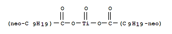 71965-01-0,Titanium,bis(neodecanoato-O)oxo- (9CI),Neodecanoic acid, titanium complex