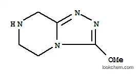 Molecular Structure of 723286-82-6 (1,2,4-Triazolo[4,3-a]pyrazine,5,6,7,8-tetrahydro-3-methoxy-(9CI))