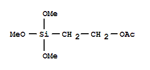 Ethanol,2-(trimethoxysilyl)-, 1-acetate