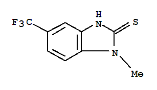 2H-Benzimidazole-2-thione,1,3-dihydro-1-methyl-5-(trifluoromethyl)-