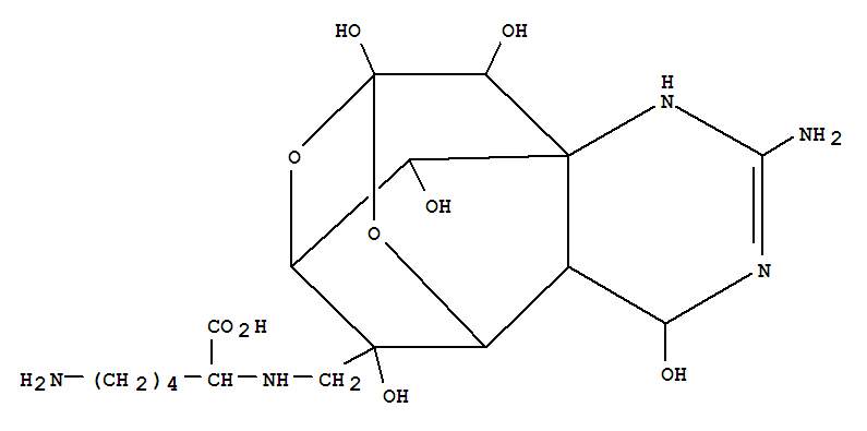 Tetrodotoxin,11-[(5-amino-1-carboxypentyl)amino]-11-deoxy-, labeled with tritium, [11(S)]-(9CI)