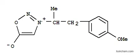 Molecular Structure of 7401-62-9 (3-[1-(4-methoxyphenyl)propan-2-yl]-5-oxo-2,5-dihydro-1,2,3-oxadiazol-3-ium)