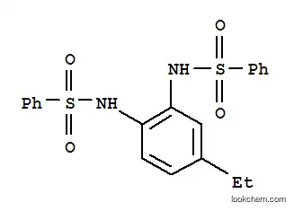 Benzenesulfonamide, N,N'-(4-ethyl-o-phenylene)bis- (7CI,8CI)