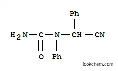 Molecular Structure of 7404-11-7 (1-[cyano(phenyl)methyl]-1-phenylurea)