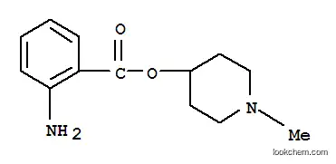 Molecular Structure of 74180-14-6 (1-methylpiperidin-4-yl 2-aminobenzoate)