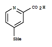 2-Pyridinecarboxylicacid, 4-(methylthio)-