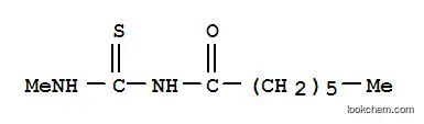 N-(methylcarbamothioyl)heptanamide
