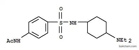 N-(4-{[4-(diethylamino)cyclohexyl]sulfamoyl}phenyl)acetamide