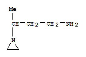 1-Aziridinepropanamine,g-methyl-