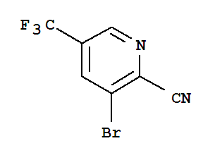 3-bromo-5-(trifluoromethyl)picolinonitrile cas no. 760207-85-0 97%