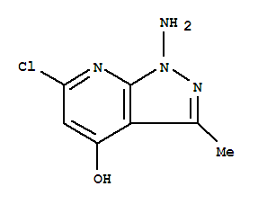 78998-35-3,1-amino-6-chloro-3-methyl-1,2-dihydro-4H-pyrazolo[3,4-b]pyridin-4-one,NSC373545