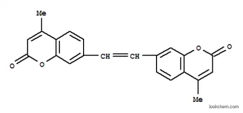 Molecular Structure of 79135-89-0 (7,7'-vinylenebis[4-methyl-2-benzopyrone])