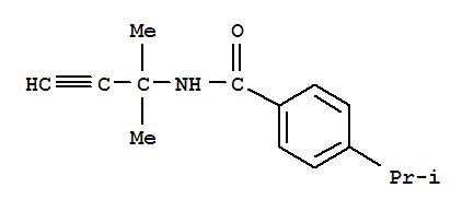 Benzamide,N-(1,1-dimethyl-2-propyn-1-yl)-4-(1-methylethyl)-