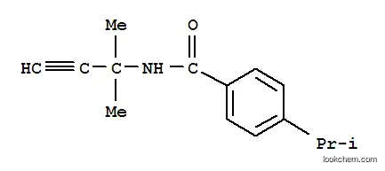 N-(2-methylbut-3-yn-2-yl)-4-propan-2-yl-benzamide