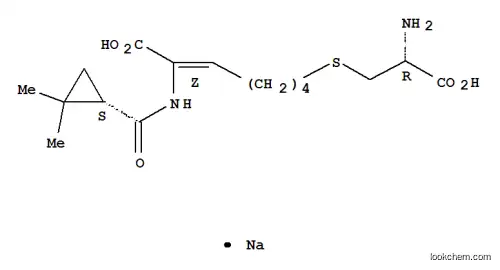 Molecular Structure of 81129-83-1 (Cilastatin sodium)
