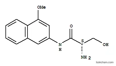 Molecular Structure of 81607-67-2 (H-SER-4M-BETANA)