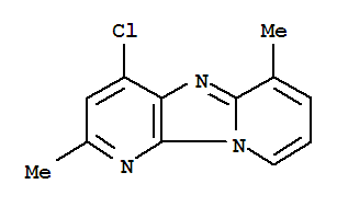 Dipyrido[1,2-a:3',2'-d]imidazole,4-chloro-2,6-dimethyl- (9CI)