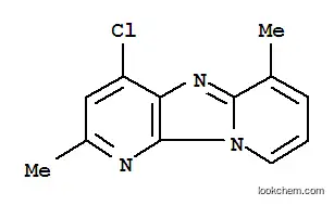 Molecular Structure of 81810-13-1 (Dipyrido[1,2-a:3',2'-d]imidazole,4-chloro-2,6-dimethyl- (9CI))