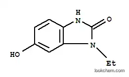 Molecular Structure of 81822-92-6 (2H-Benzimidazol-2-one,1-ethyl-1,3-dihydro-6-hydroxy-(9CI))