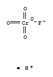 Chromate(1-),fluorotrioxo-, hydrogen, (T-4)- (9CI)(83042-08-4)