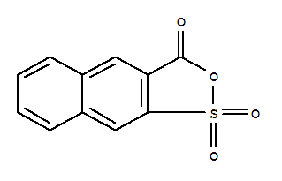 3H-Naphth[2,3-c][1,2]oxathiol-3-one,1,1-dioxide