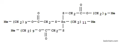 Molecular Structure of 84030-43-3 (decyl 4-[[2-(decyloxy)-2-oxoethyl]thio]-4-dodecyl-7-oxo-8-oxa-3,5-dithia-4-stannaoctadecanoate)
