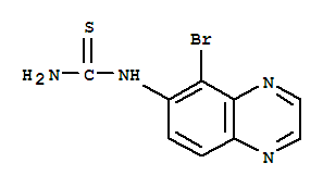 Thiourea,N-(5-bromo-6-quinoxalinyl)-