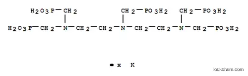 Molecular Structure of 84852-49-3 (Phosphonicacid,P,P',P'',P'''-[[(phosphonomethyl)imino]bis[2,1-ethanediylnitrilobis(methylene)]]tetrakis-,potassium salt (1:?))