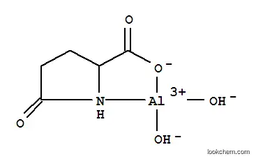 Molecular Structure of 85027-50-5 (Aluminum,dihydroxy(5-oxoprolinato-kN1,kO2)-, (T-4)- (9CI))